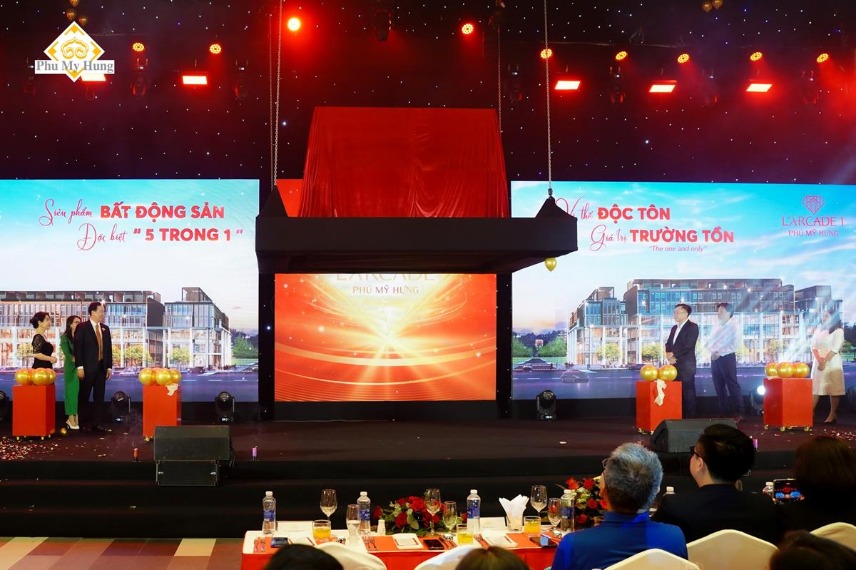 L’ARCADE PHÚ MỸ HƯNG CHÍNH THỨC RA MẮT TRONG ĐÊM DẠ TIỆC NGÀY 25/05/2024
